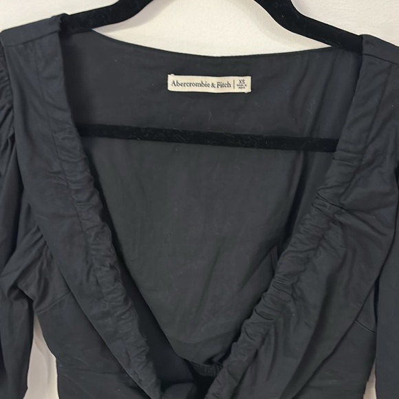 Abercrombie & Fitch cotton tied crop top - Picture 3 of 12